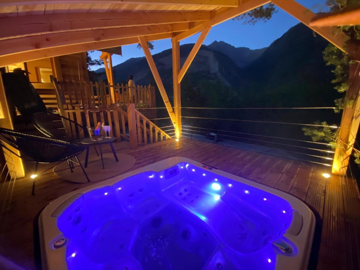 Chalet L'Empreinte Saint-Étienne-de-Tinée Exteriör bild