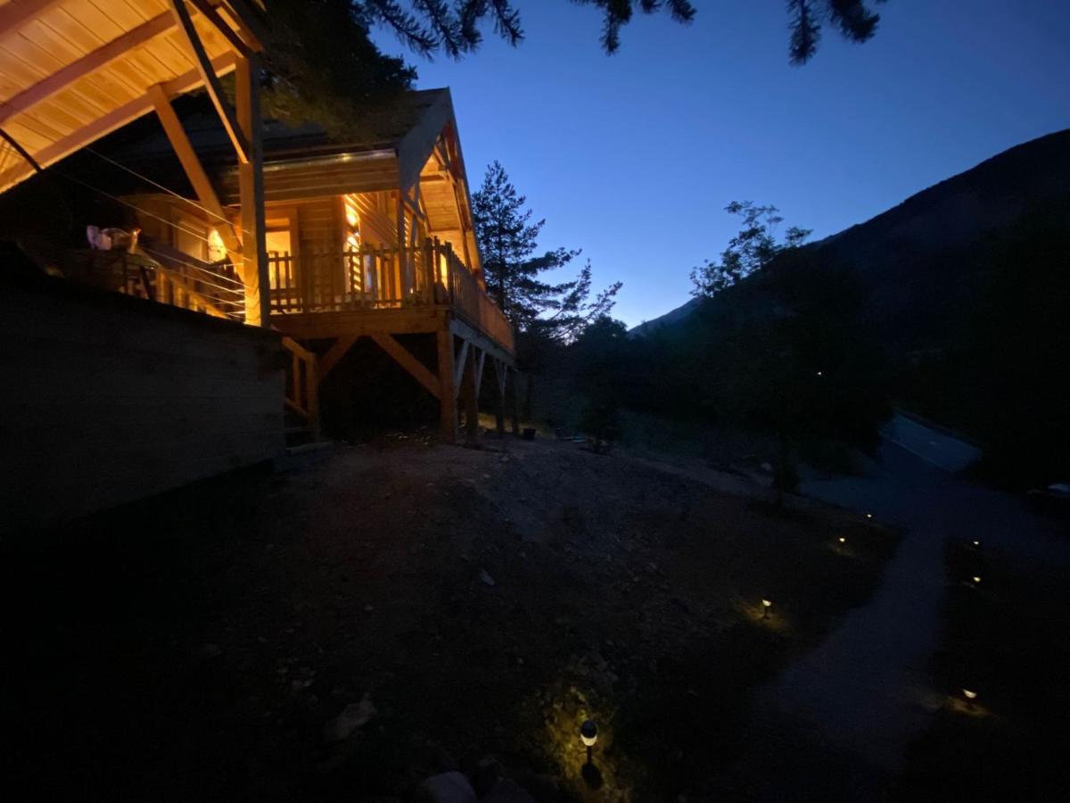 Chalet L'Empreinte Saint-Étienne-de-Tinée Exteriör bild