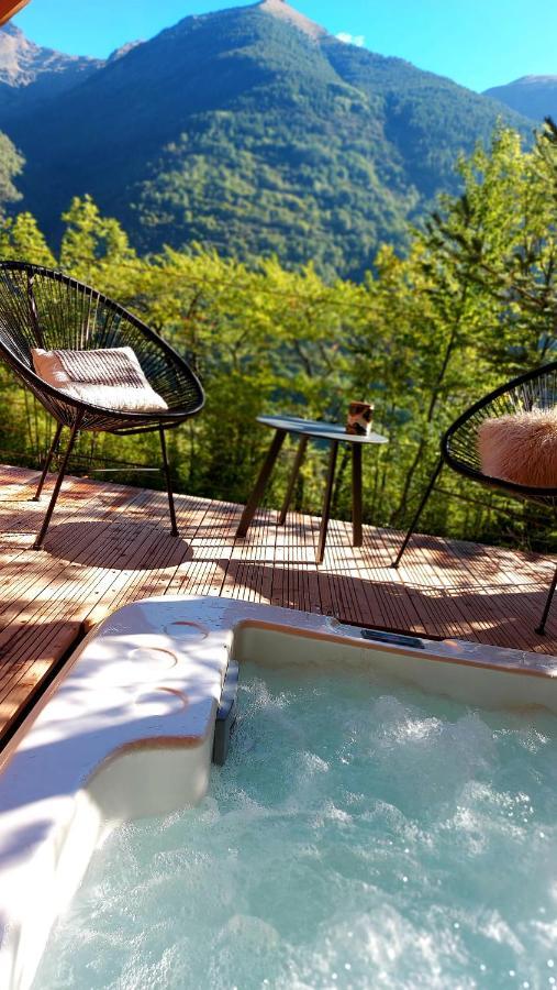 Chalet L'Empreinte Saint-Étienne-de-Tinée Exteriör bild