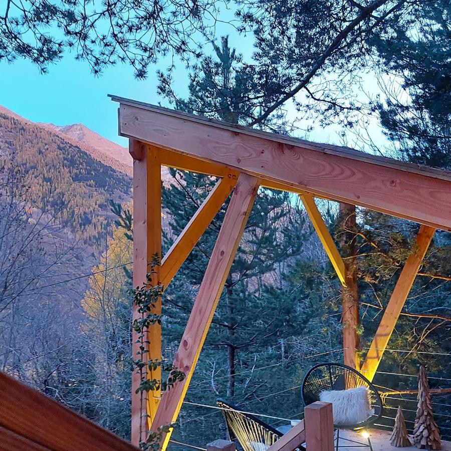 Chalet L'Empreinte Saint-Étienne-de-Tinée Exteriör bild