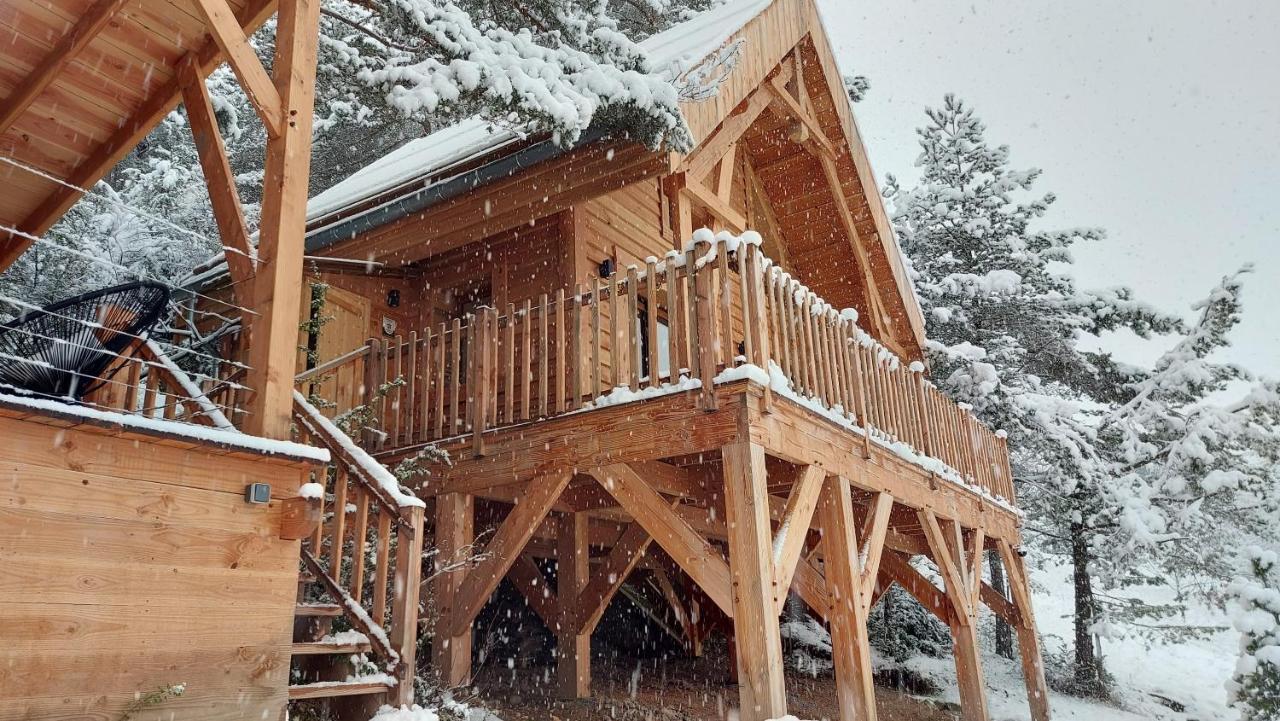 Chalet L'Empreinte Saint-Étienne-de-Tinée Exteriör bild